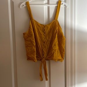 Madewell cropped tank top